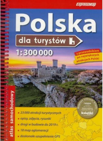 Atlas samochodowy. Polska dla turystów 1:300 000