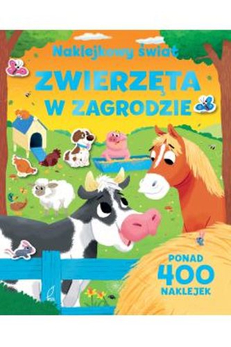 Naklejkowy świat zwierzęta w zagrodzie