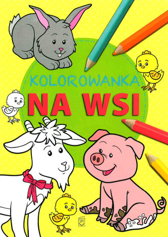 Kolorowanka - Na wsi