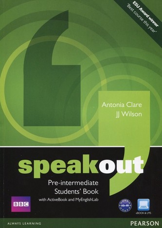 Speakout Pre-Intermediate Students´ Book with DVD/Active book/MyEnglishLab Pack