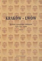 Kraków Lwów Tom 10