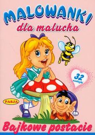 Bajkowe postacie Malowanki dla malucha