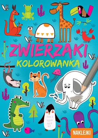 ZWIERZAKI KOLOROWANKA A4