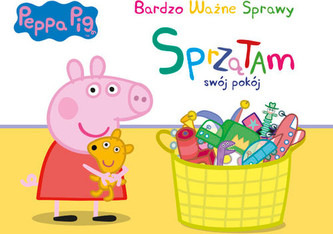 Peppa Pig.  Bardzo Ważne Sprawy  Sprzątam Swój Pokój.