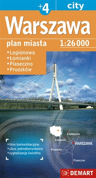WARSZAWA PLAN MIASTA 1:26 000 WARSZAWA PLAN MIASTA 1:26 000