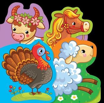 Książeczka kąpielowa. Zwierzęta wiejskie