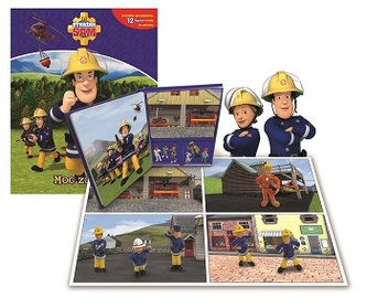 STRAŻAK SAM MOC ZABAWY + 12 FIGUREK I MATA DO ZABAWY