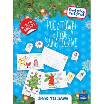 Pocztówki i etykiety świąteczne Zrób to sam