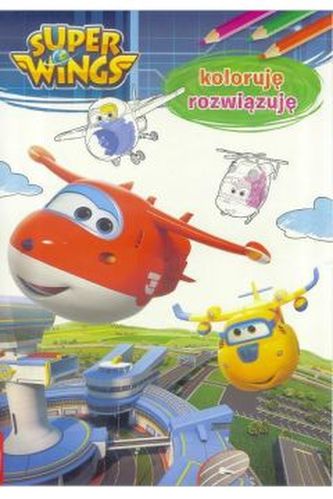 Super Wings Koloruję rozwiązuję D-283