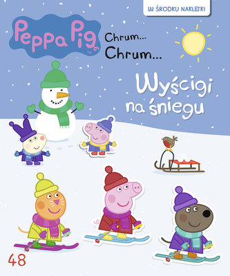 Świnka Peppa. Chrum... chrum... Tom 48. Wyścigi na śniegu Świnka Peppa. Chrum... chrum... Tom 48. Wyścigi na śniegu