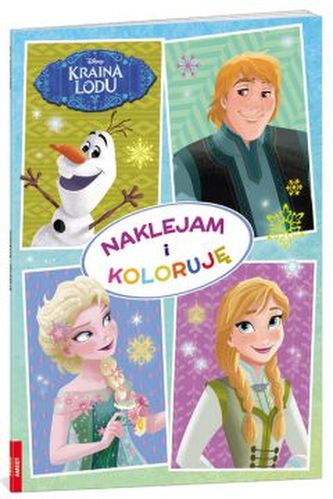 Kraina Lodu Naklejam i koloruję NAK-3