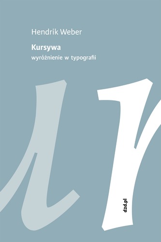 KURSYWA WYRÓŻNIENIE W TYPOGRAFII