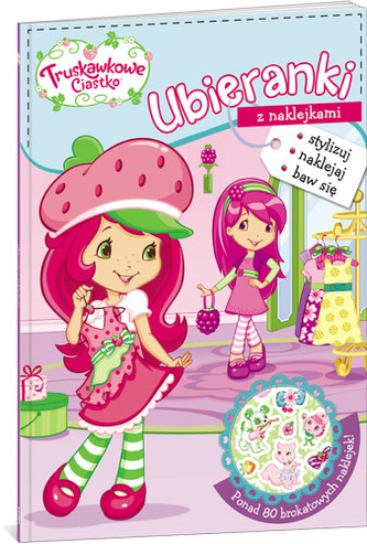 TRUSKAWKOWE CIASTKO UBIERANKI Z NAKLEJKAMI