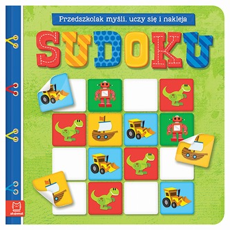 SUDOKU MYŚLĘ BAWIĘ SIĘ I NAKLEJAM