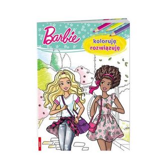 Barbie Koloruję rozwiązuję