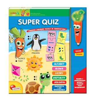 KSIĄŻECZKI CAROTINY SUPER QUIZ 305 PL78298