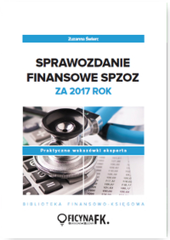 SPRAWOZDANIE FINANSOWE SPZOZ ZA 2017 ROK