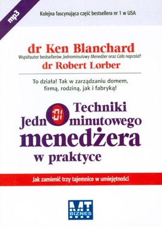 CD MP3 TECHNIKI JEDNOMINUTOWEGO MENEDŻERA W PRAKTYCE