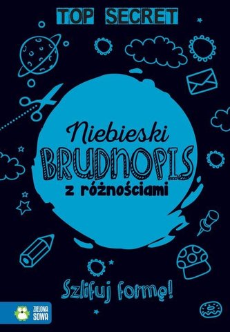 Brudnopis niebieski z różnościami