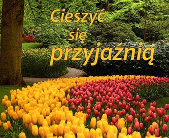 CIESZYĆ SIĘ PRZYJAŹNIĄ PEREŁKI