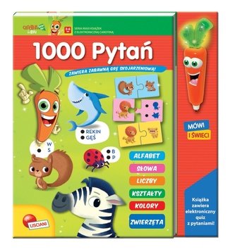 KSIĄŻECZKI CAROTINY 1000 PYTAŃ 305 PL78212 KSIĄŻECZKI CAROTINY 1000 PYTAŃ 305 PL78212