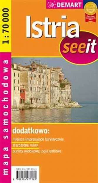 Istria see it - mapa samochodowa Istria see it - mapa samochodowa