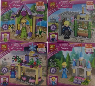 Klocki Lele Happy Princess Szczęśliwe Księżniczki 37020 mix