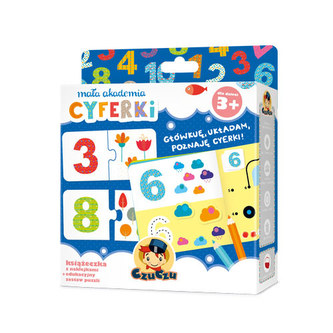 MAŁA AKADEMIA CYFERKI 3+ CZUCZU
