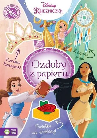 Ozdoby z papieru. Księżniczki. Disney Ozdoby z papieru. Księżniczki. Disney