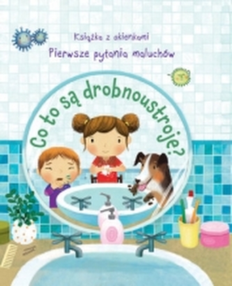 CO TO SĄ DROBNOUSTROJE KSIĄŻKA Z OKIENKAMI PIERWSZE PYTANIA MALUCHÓW