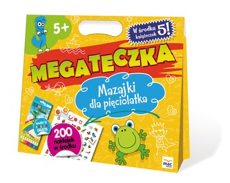 PAKIET MEGA TECZKA MAZAJKI DLA PIĘCIOLATKA