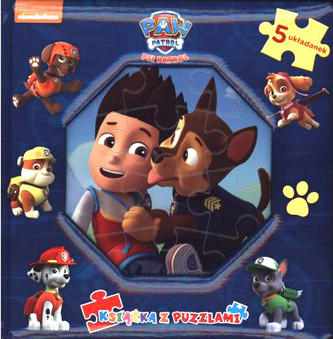 Psi Patrol. Książka z puzzlami