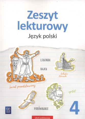 Zeszyt lekturowy. Język polski. Klasa 4. Szkoła podstawowa