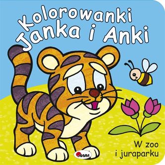 Kolorowanki Janka i Anki. W zoo i w juraparku