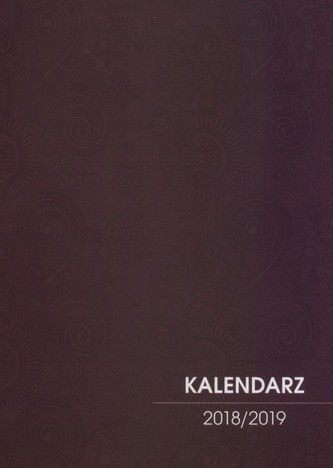 Kalendarz nauczycielski 2018/2019 brązowy