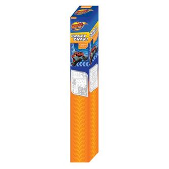 Blaze. Znaki drogowe. Kolorowanka podłogowa