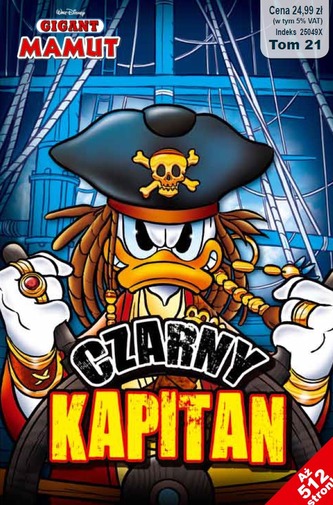 CZARNY KAPITAN MAMUT GIGANT TOM 21