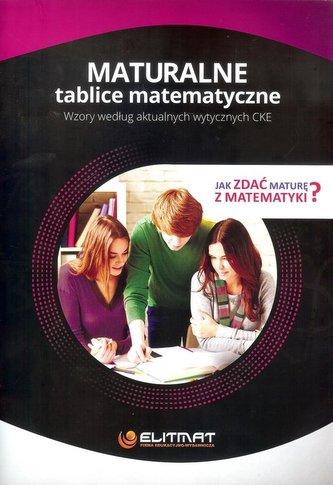 MATURALNE TABLICE MATEMATYCZNE ELITMAT9788363975302