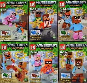 Klocki Minecraft LB388