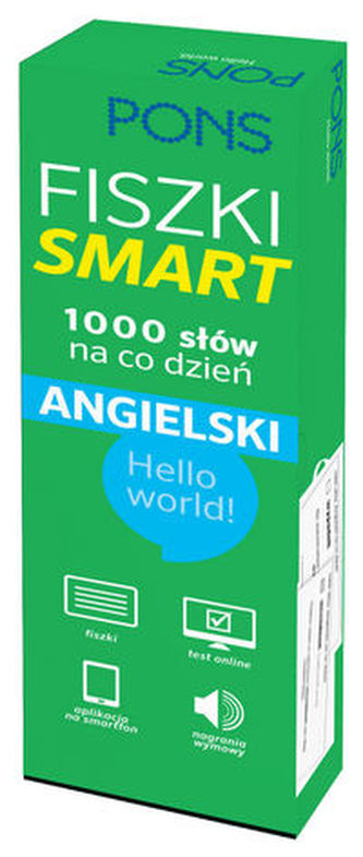 Fiszki Smart. 1000 słów na co dzień. Angielski