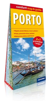 comfort! map&guide Porto. 2 w 1: przewodnik i mapa