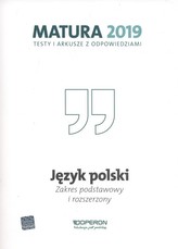 MATURA/OP/2019 J.POL. TESTY I ARK.ZPR OPERON 9788378797616