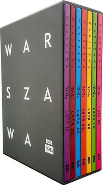 WARSZAWA LATA 20,30,40,50,60,70,80 KPL. W ETUI OP. BOSZ 9788375763935