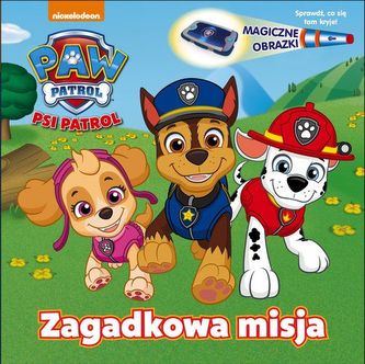 Psi Patrol. Książka twardostronicowa z latarką. Zagadkowa misja Psi Patrol. Książka twardostronicowa z latarką. Zagadkowa misja