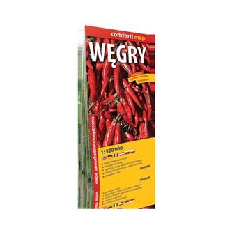Comfort!map Węgry 1:520 000 mapa Comfort!map Węgry 1:520 000 mapa