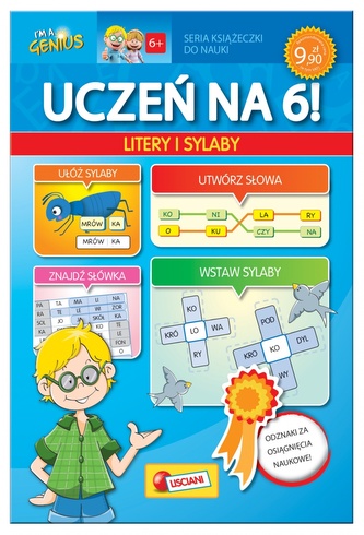 KSIĄŻECZKI I M A GENIUS LITERY I SYLABY 305 PL78335