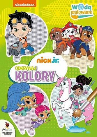 ODKRYWAMY KOLORY WODĄ MALOWANE NICK JR