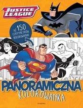 JUSTICE LEAGUE PANORAMICZNA KOLOROWANKA 9788328138391
