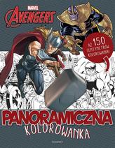 MARVEL AVENGERS PANORAMICZNA KOLOROWANKA 9788328138384