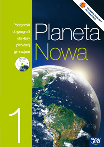 Planeta Nowa. Klasa 1, gimnazjum. Geografia. Podręcznik (+CD)